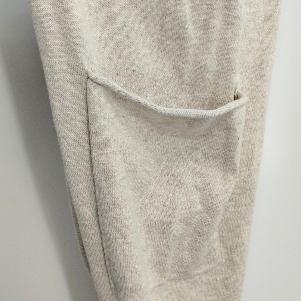 Something Navy Cotton‎ Jumpsuit Oatmeal - Picture 7 of 16